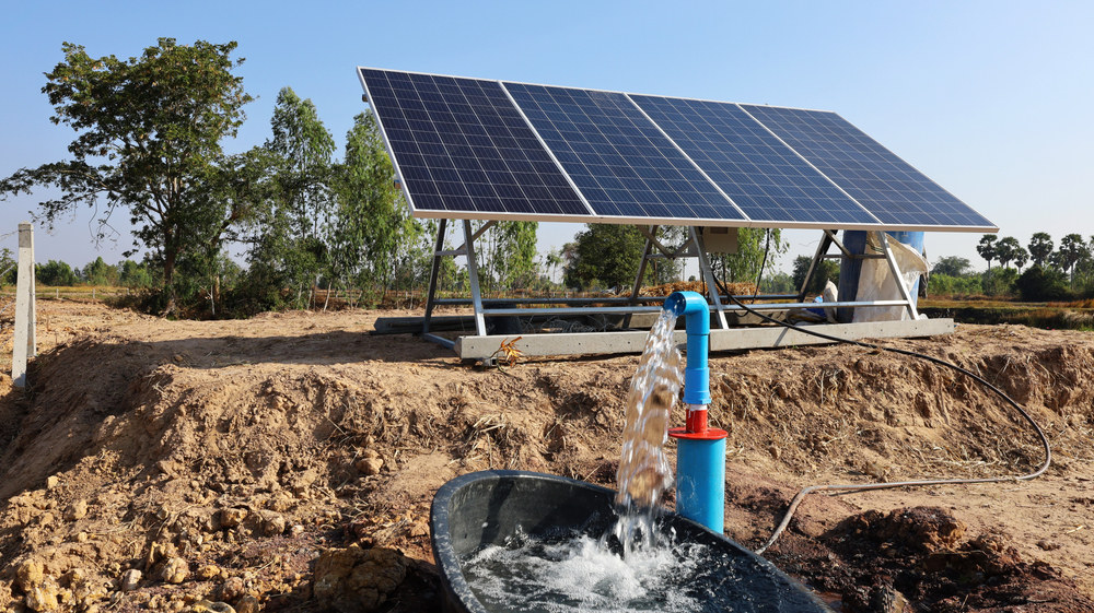 Best solar panel setup for agricultural pumps
